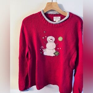Christopher & Banks Snowman sweater